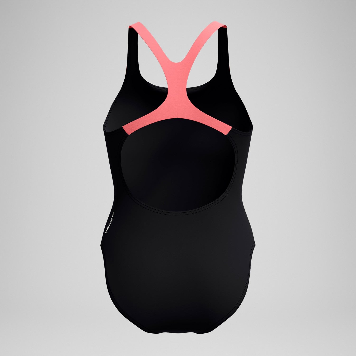 Medley Logo Swimsuit Black/Coral - Speedo