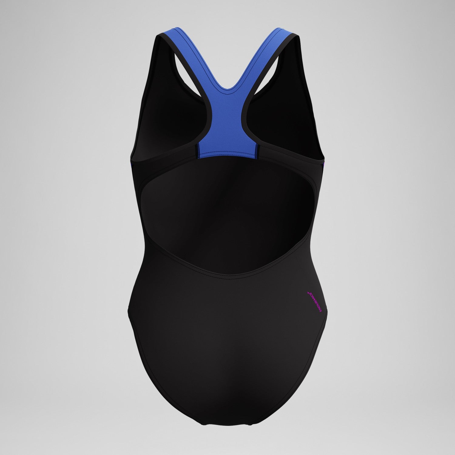 Placement Laneback Swimsuit Black/Blue - Speedo