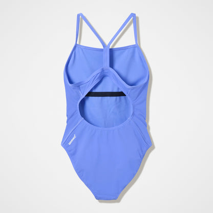 Endurance+ Logo Thinstrap Swimsuit Blue - Speedo