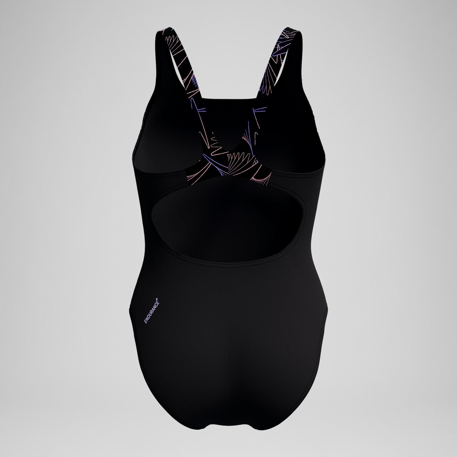 Hyperboom Splice Muscleback Swimsuit Black/Peach - Speedo