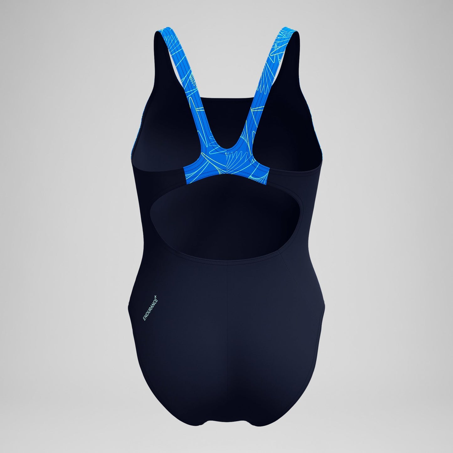 Hyperboom Splice Muscleback Swimsuit Navy/Blue - Speedo