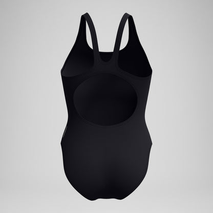 Hyperboom Placement Muscleback Swimsuit Black/Green - Speedo
