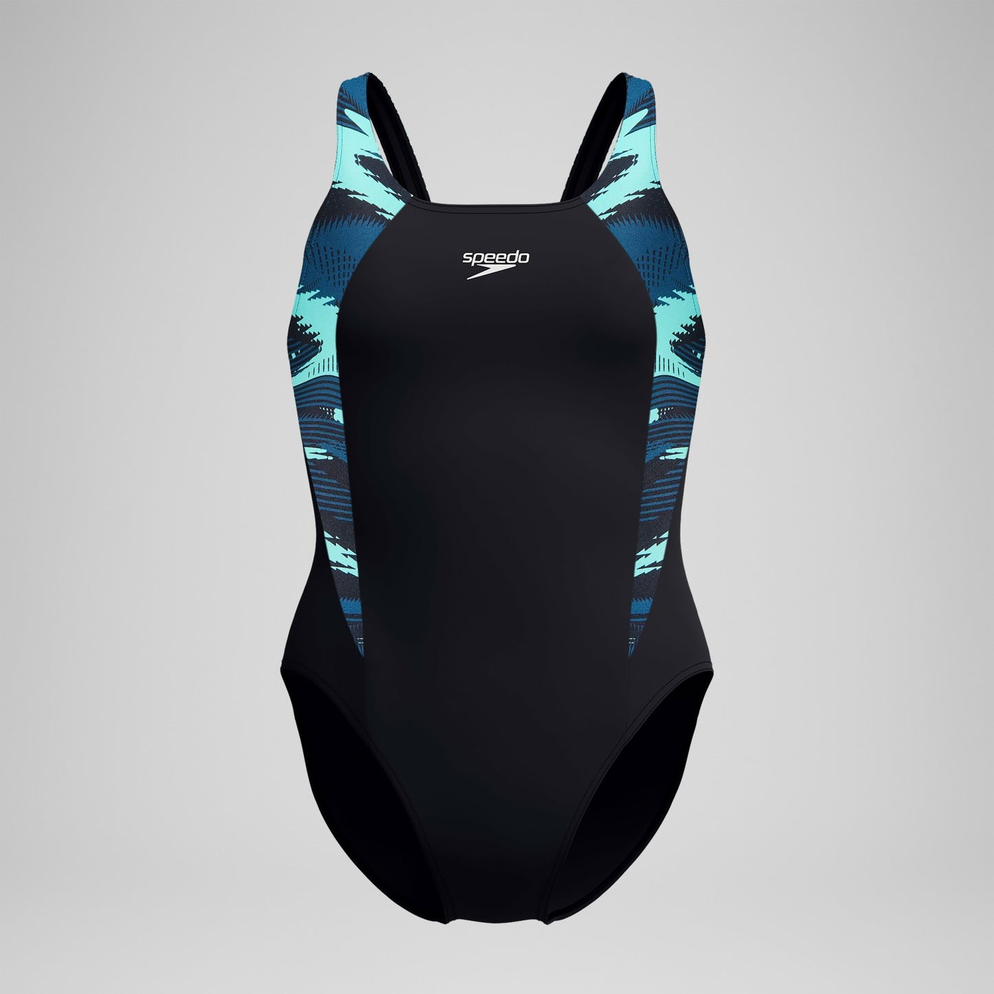 HyberBoom Splice Muscleback Swimsuit DarkTeal/Green - Speedo