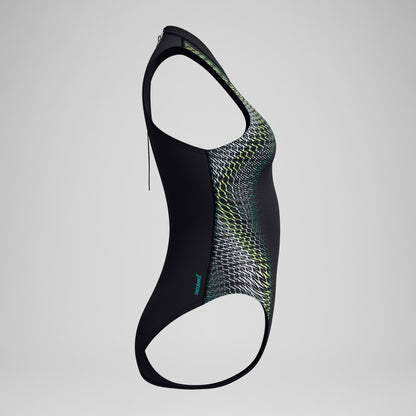 Printed Hydrasuit Black /Green - Speedo