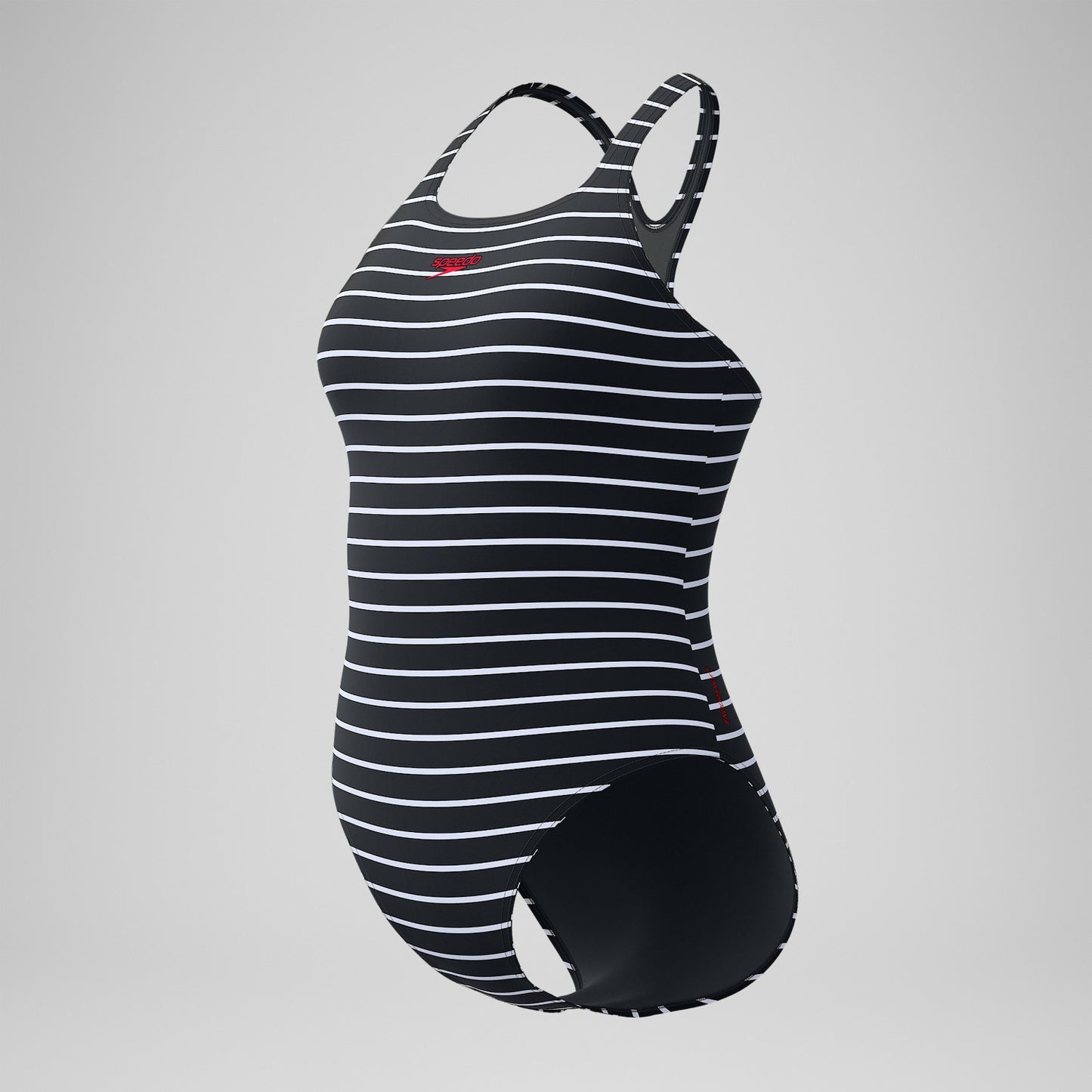 Endurance+ Printed Medalist Swimsuit Black - Speedo