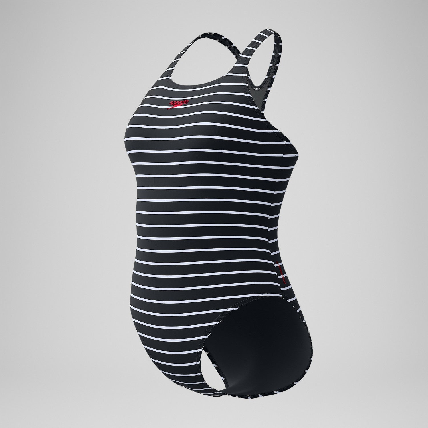 Endurance+ Printed Medalist Swimsuit Black - Speedo