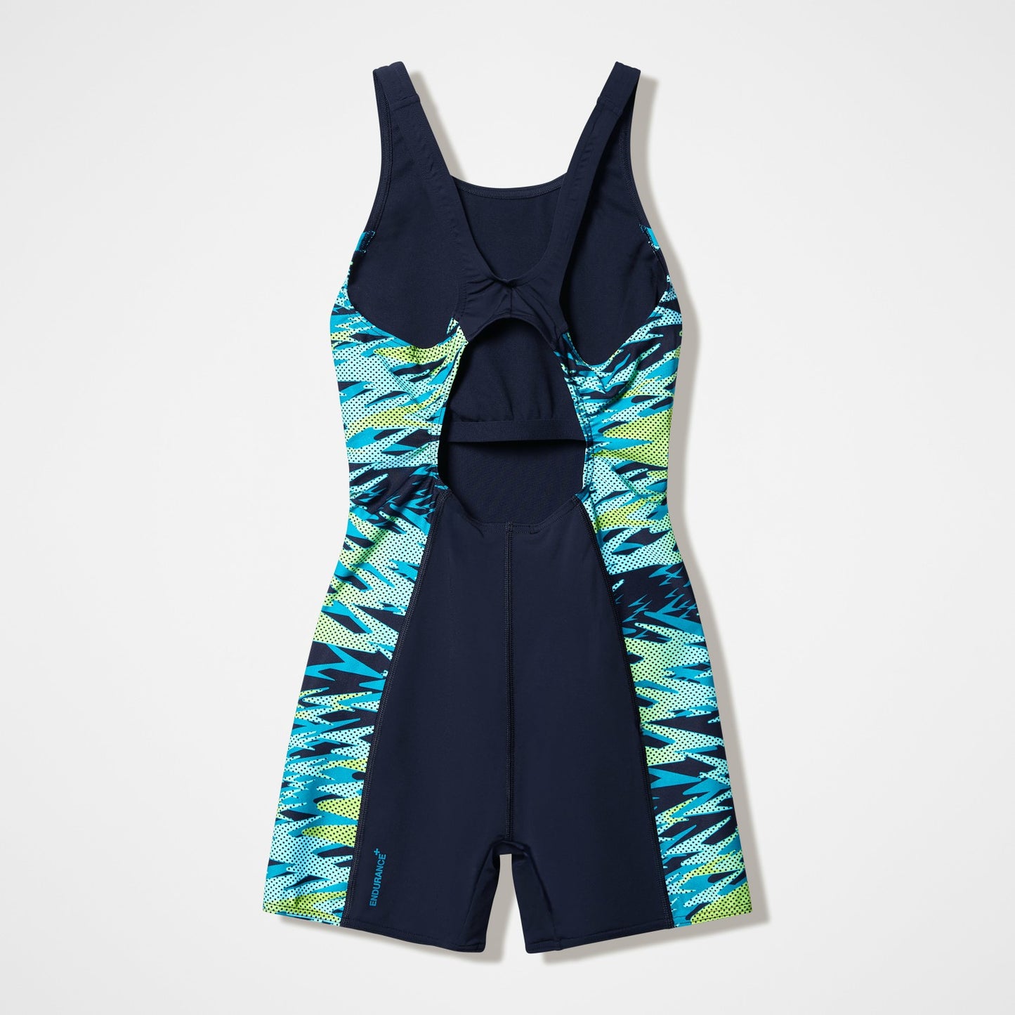 Hyperboom Splice Muscleback Legsuit Black/Turquoise - Speedo