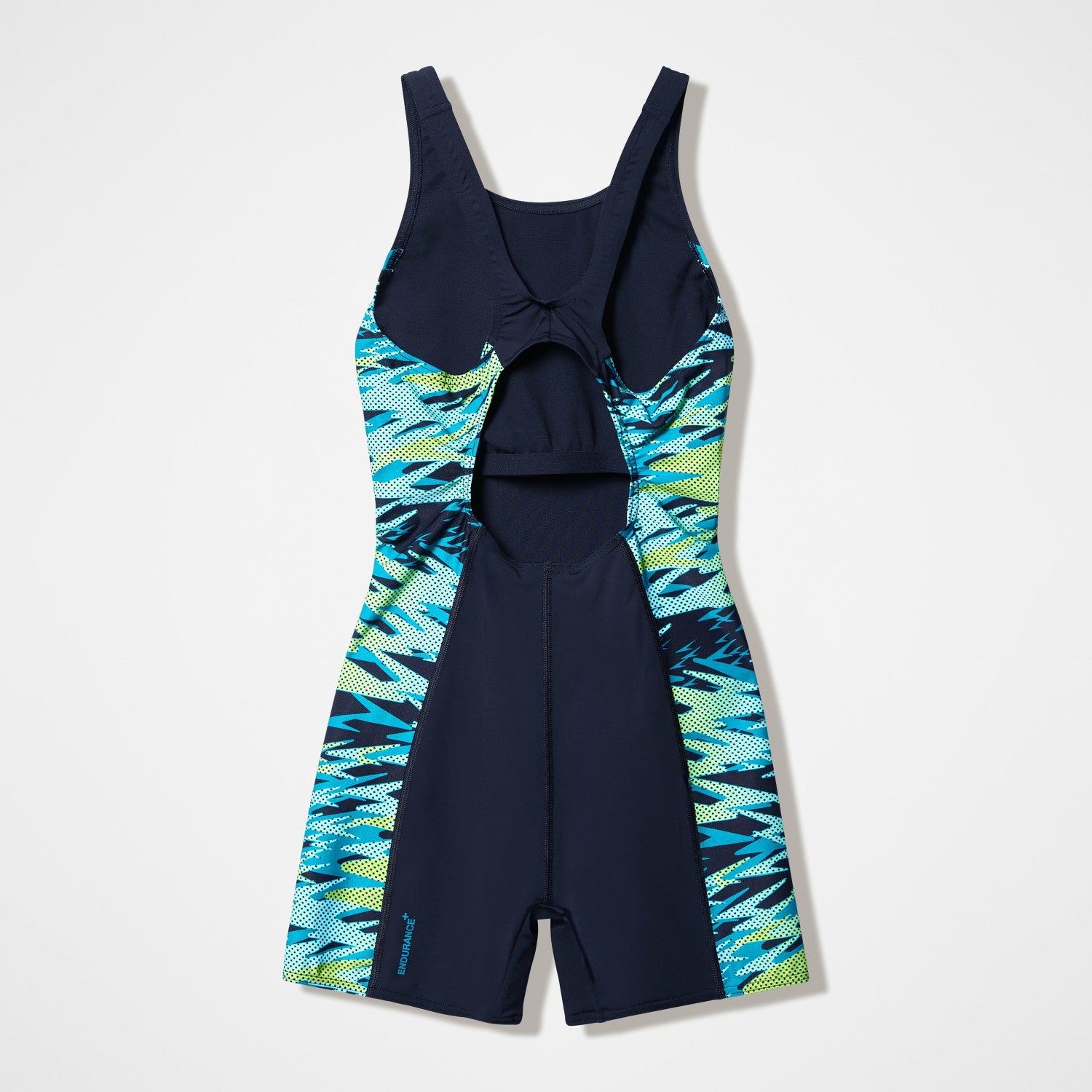 Hyperboom Splice Muscleback Legsuit Black/Turquoise - Speedo