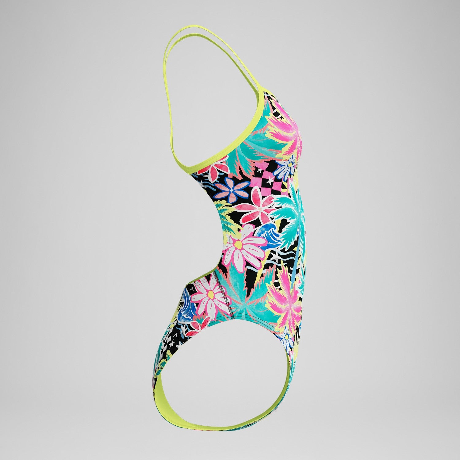 Club Training Printed V-Back 2.0 One Piece Green - Speedo