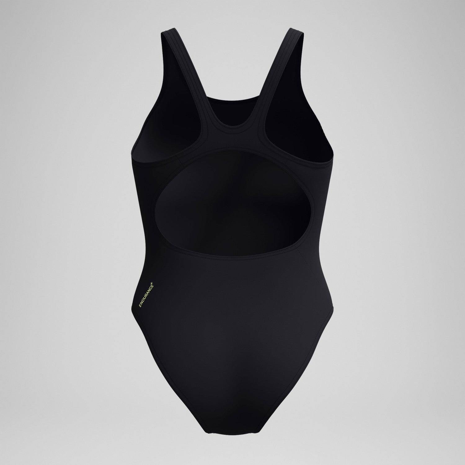 Placement Muscleback Swimsuit Black/Yellow - Speedo