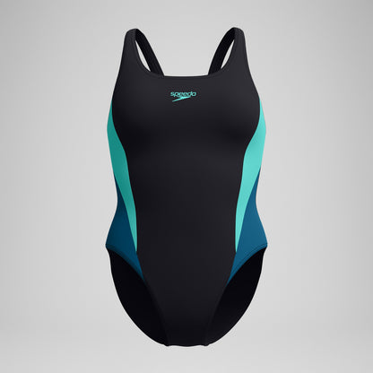 Colourblock 2.0 Swimsuit Black/Turquoise - Speedo