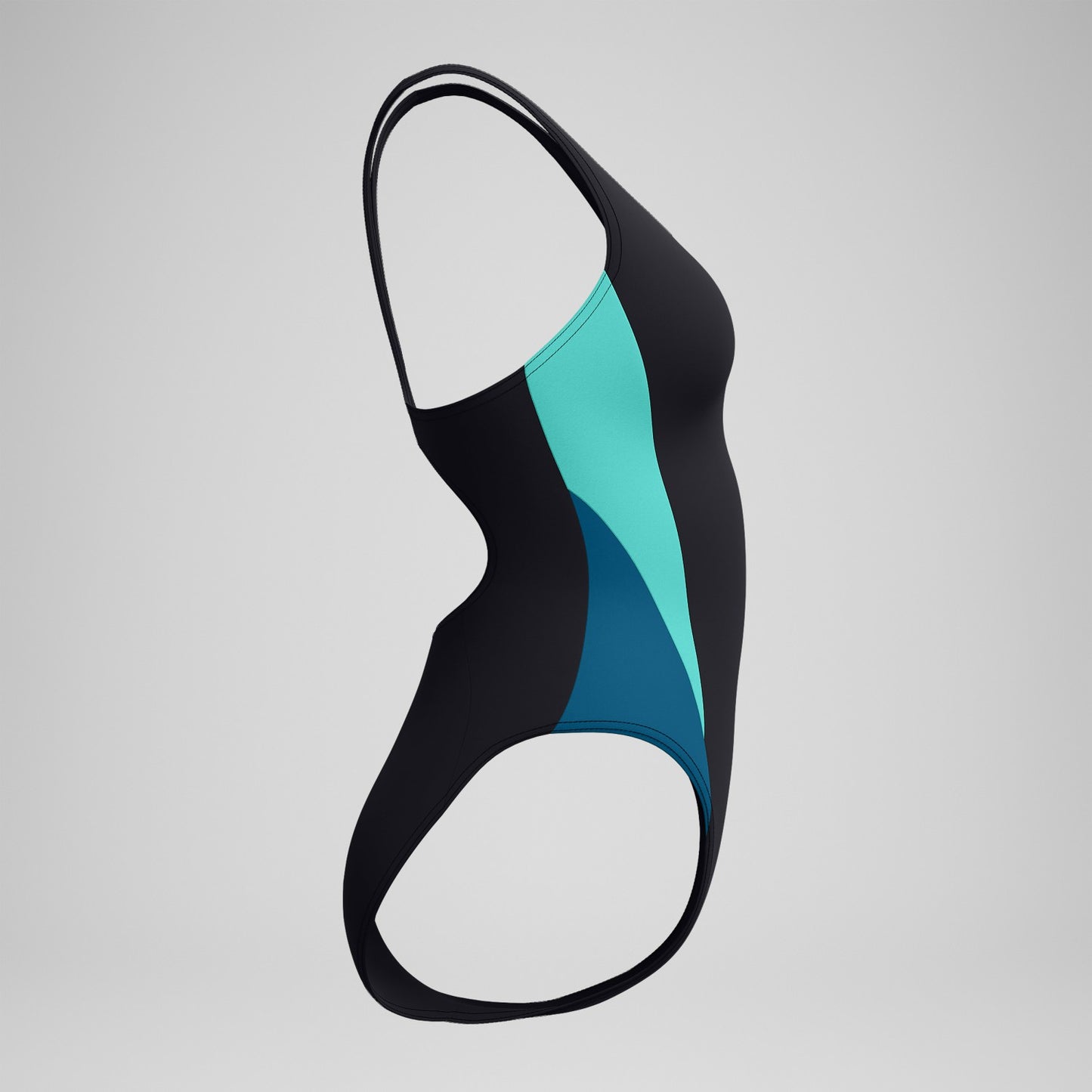 Colourblock 2.0 Swimsuit Black/Turquoise - Speedo