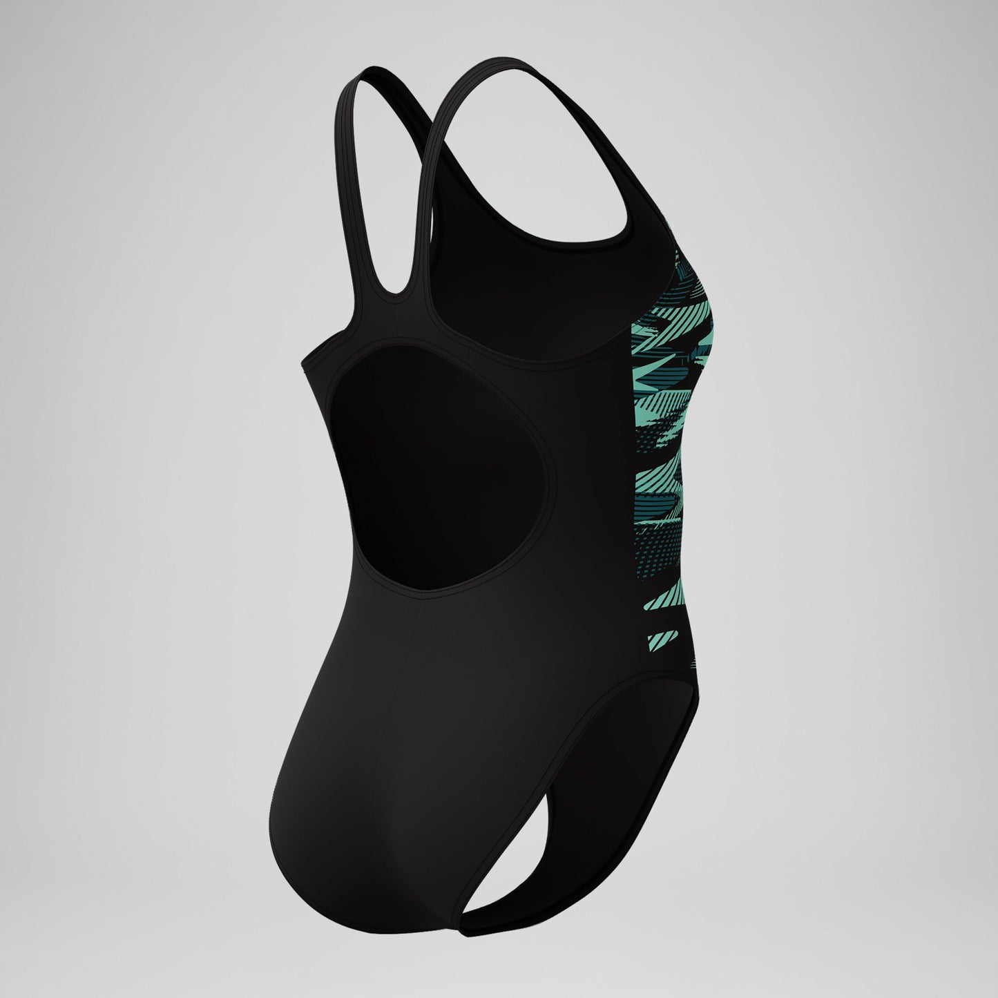HyberBoom Placement Swimsuit DarkTeal/Green - Speedo