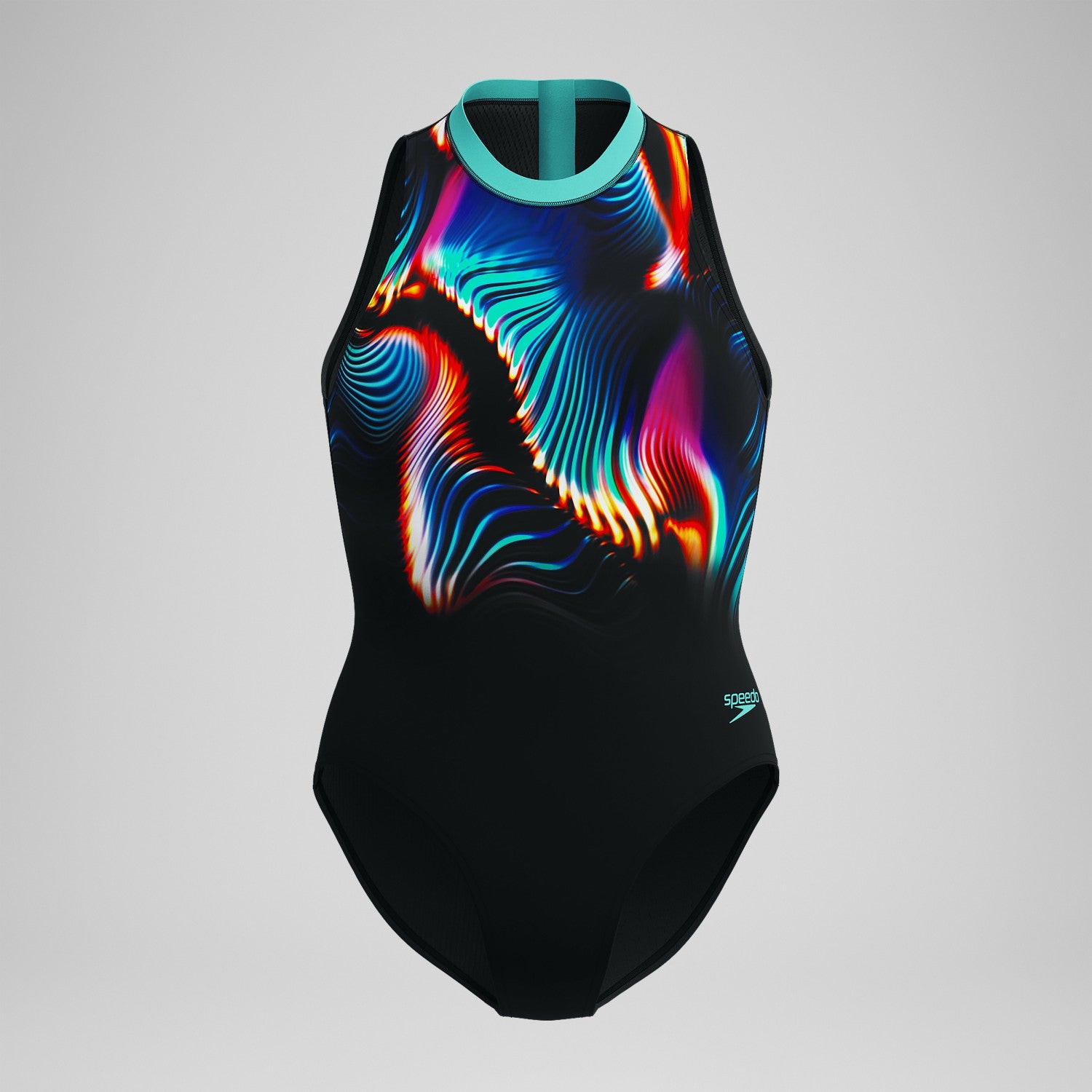 Printed Hydrasuit Black/Blue - Speedo