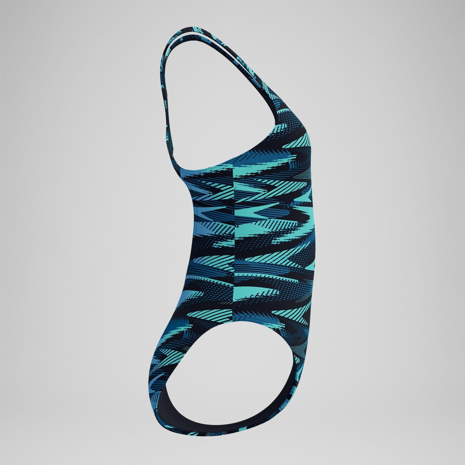 HyberBoom Allover Medalist Swimsuit DarkTeal/Green - Speedo
