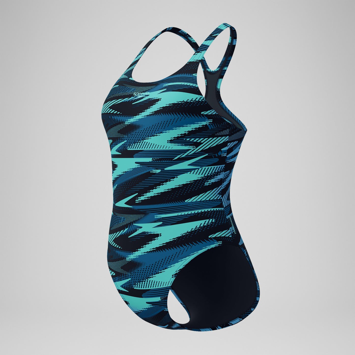 HyberBoom Allover Medalist Swimsuit DarkTeal/Green - Speedo