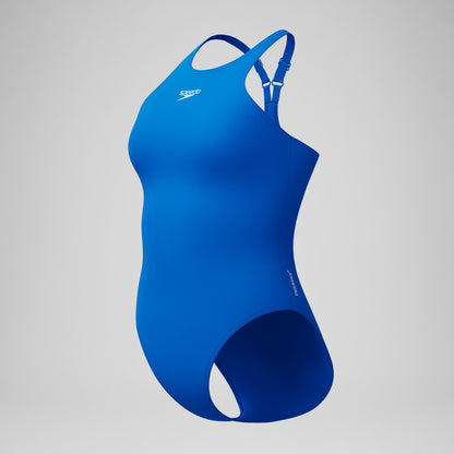 Endurance+ Longer Body V Back Swimsuit Blue - Speedo