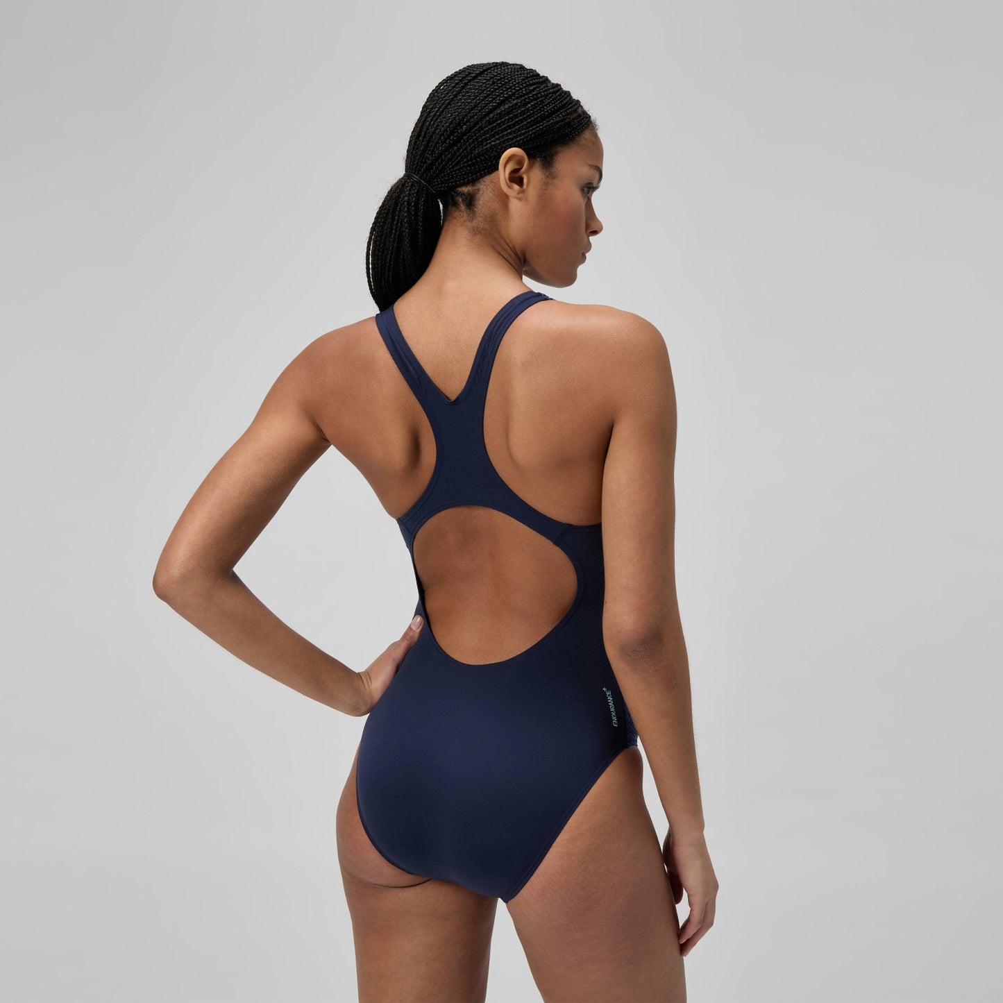 Medalist Printed Swimsuit Blue - Speedo