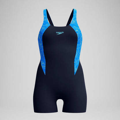Hyperboom Splice Legsuit Navy/Blue - Speedo