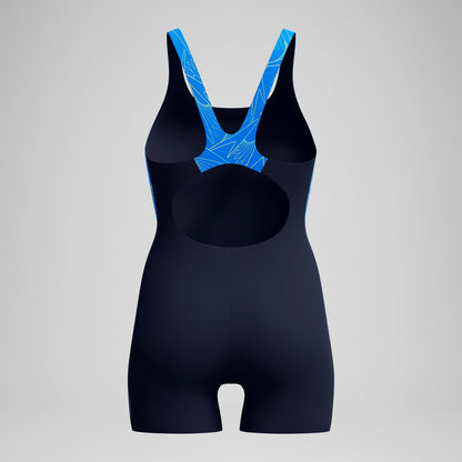 Hyperboom Splice Legsuit Navy/Blue - Speedo