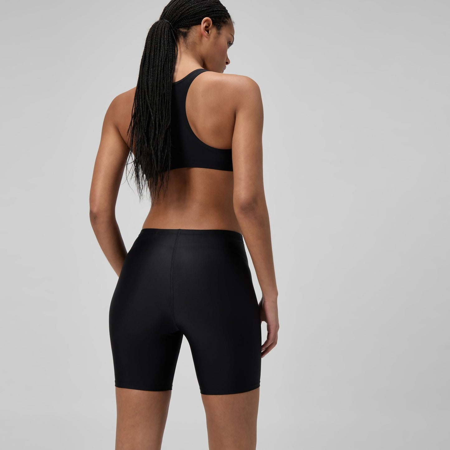 Solid Swim Shorts Black - Speedo