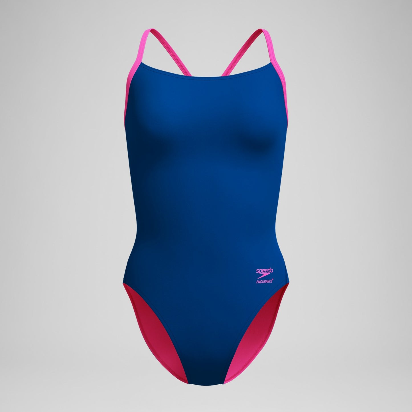 Club Training Solid Flyback 2.0 One Piece Blue/Pink - Speedo