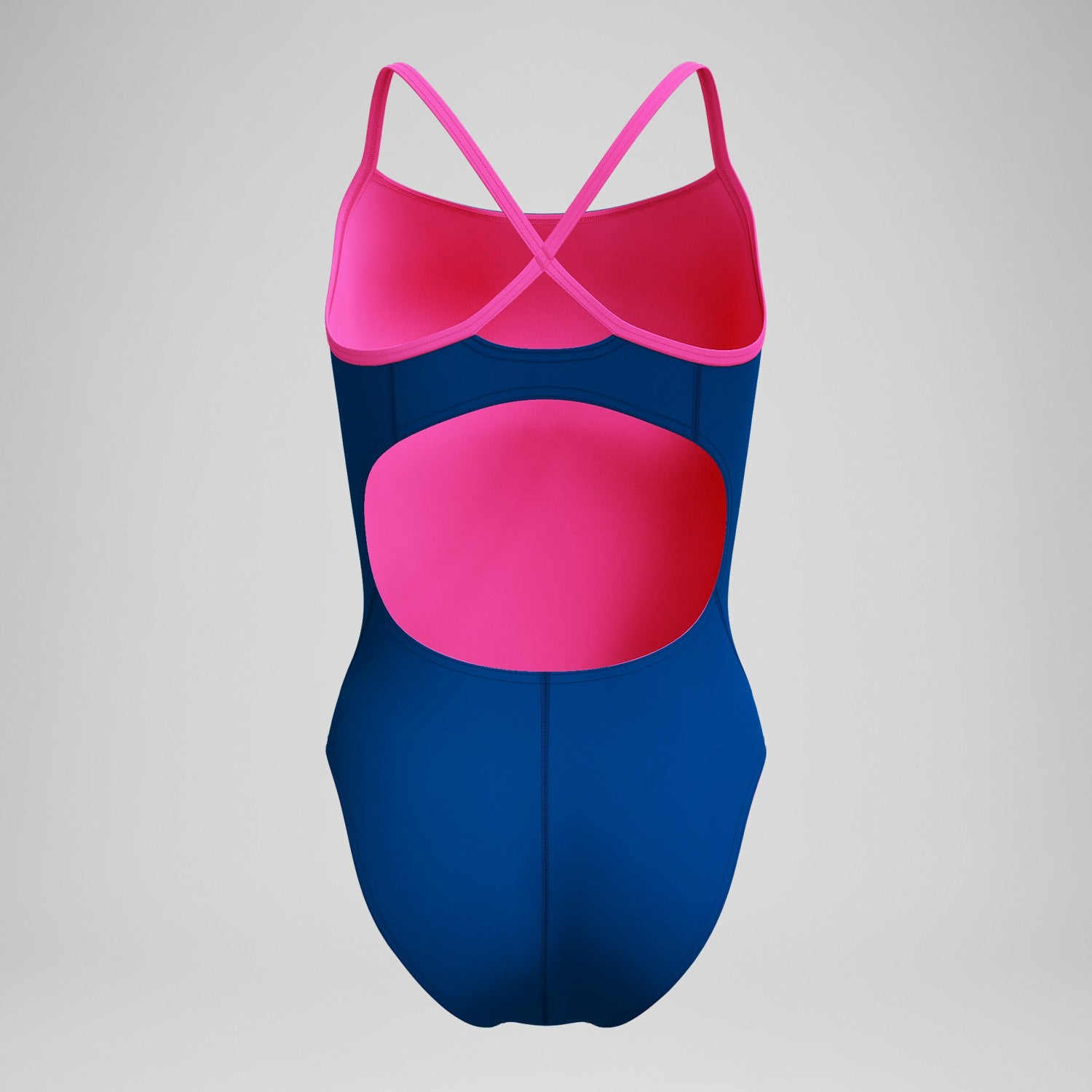 Club Training Solid Flyback 2.0 One Piece Blue/Pink - Speedo