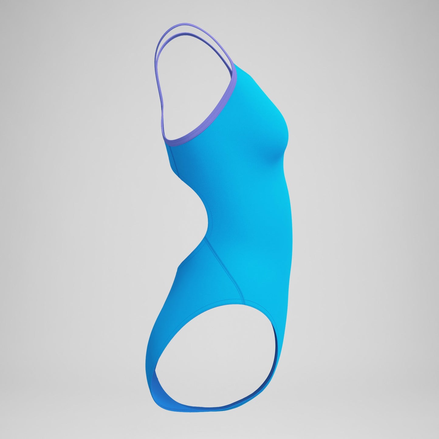 Club Training Solid Flyback 2.0 Swimsuit Blue - Speedo