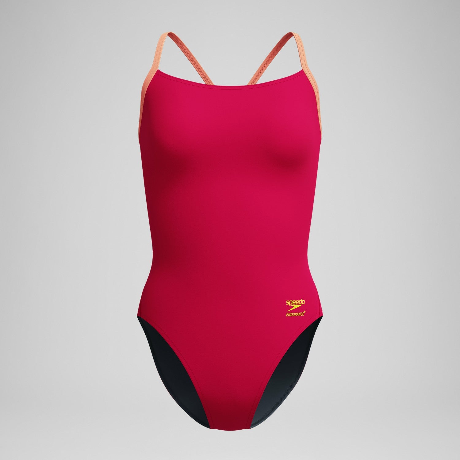 Club Training Solid Flyback 2.0 Swimsuit Red/Orange - Speedo