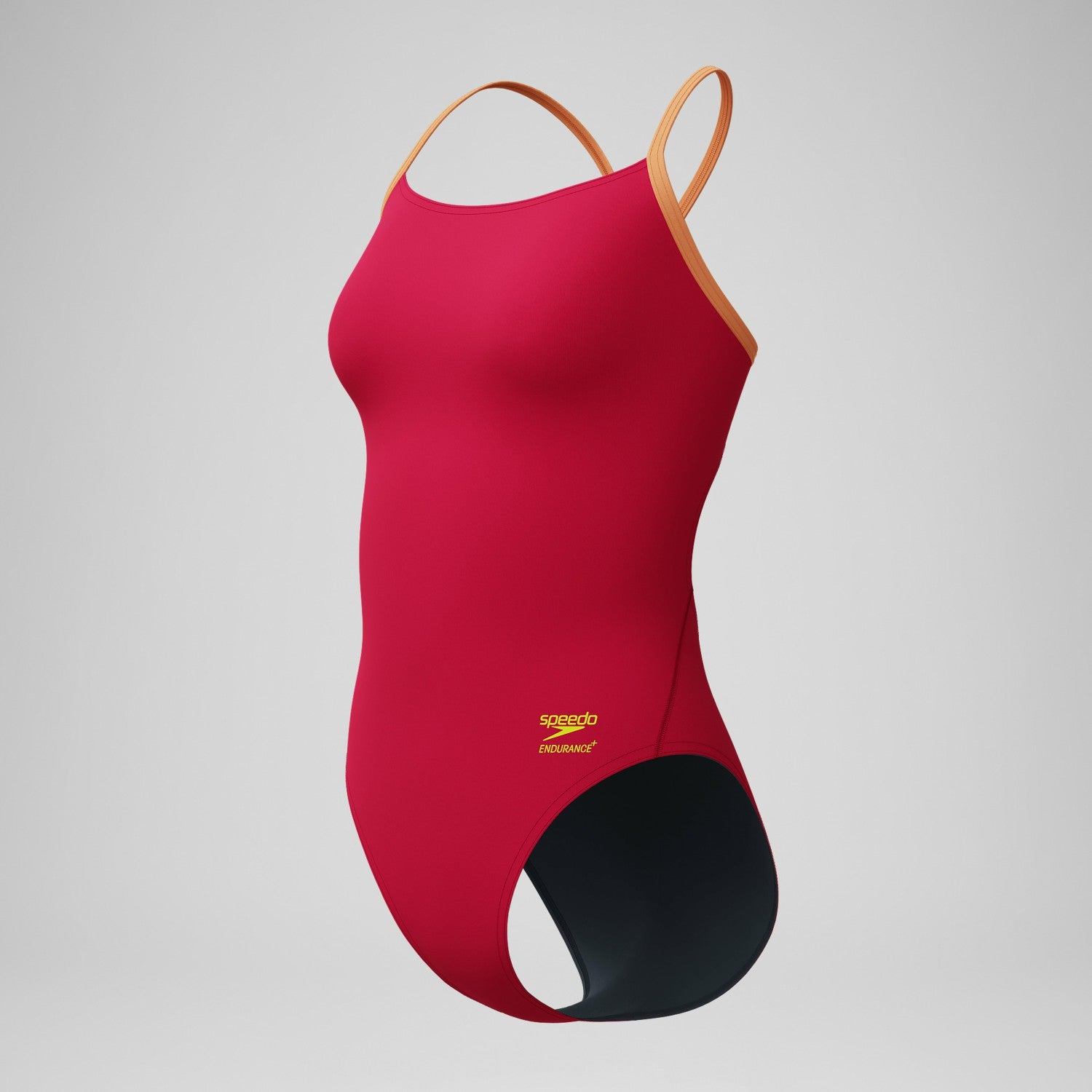 Club Training Solid Flyback 2.0 Swimsuit Red/Orange - Speedo