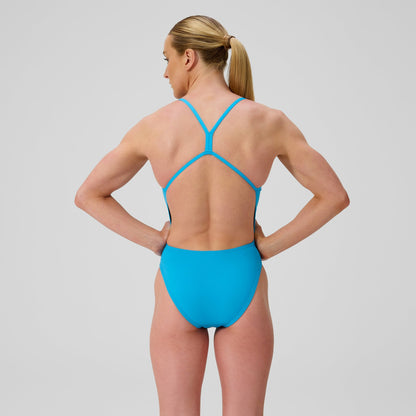 Club Training Solid V-Back 2.0 Swimsuit Blue - Speedo