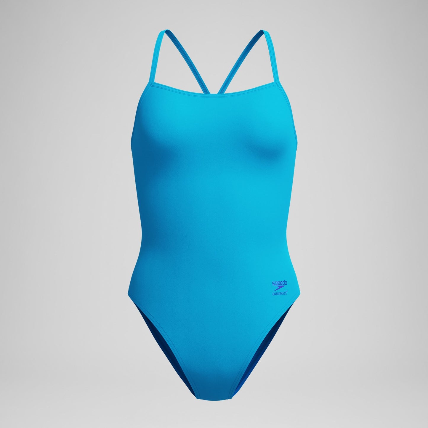Club Training Solid V-Back 2.0 Swimsuit Blue - Speedo
