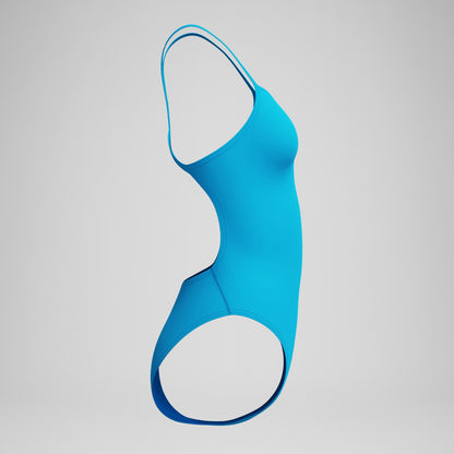 Club Training Solid V-Back 2.0 Swimsuit Blue - Speedo