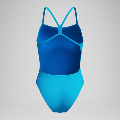 Club Training Solid V-Back 2.0 Swimsuit Blue - Speedo