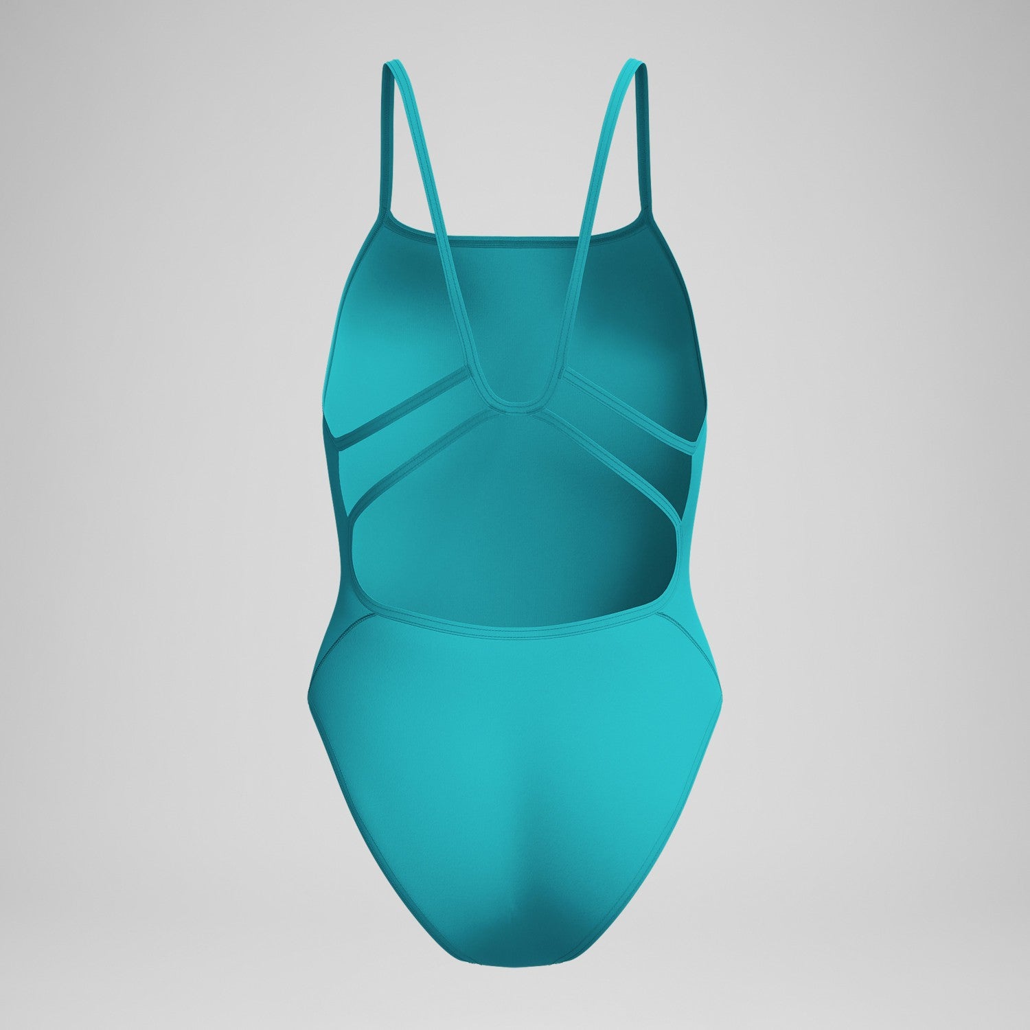 Club Training Solid Web Back Swimsuit Turquoise - Speedo